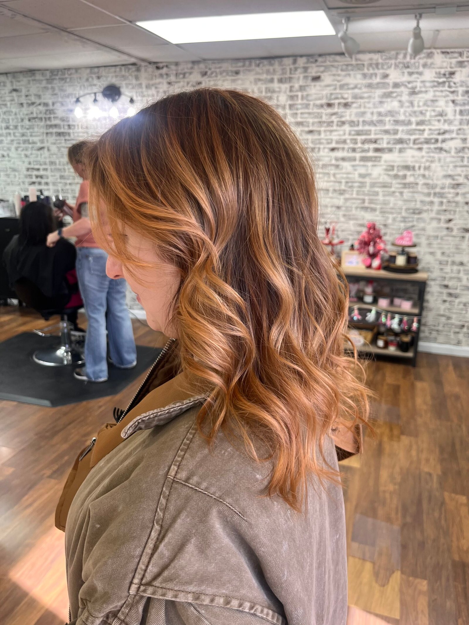 Copper dimensional waves created by Aimee